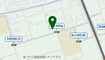 あまの接骨院の地図画像