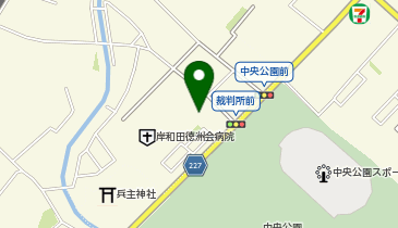 大阪地方裁判所 岸和田支部の地図画像