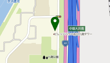 ビレッジハウス 品川八潮タワーの地図画像