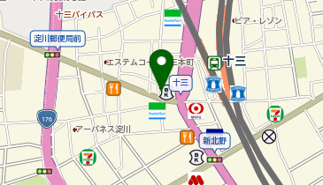 しんぱち食堂 十三西口店の地図画像