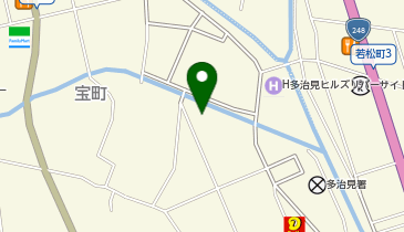 スパイスファクトリーあべべ 宝町店の地図画像