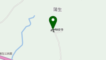 保安寺の地図画像