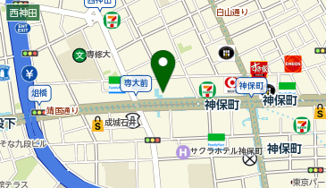 イオンリカー 神田神保町店の地図画像