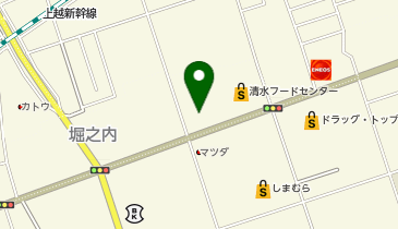 カーセブン 新潟中央店の地図画像