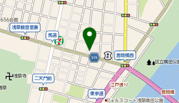 四川料理 巴蜀の地図画像