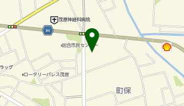 ペンギンベーカリー 茂原店の地図画像