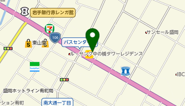 カフェ ルポンの地図画像