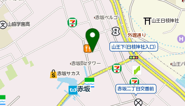 成城クラブの地図画像