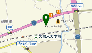 MARRYGOLD KURUME(マリーゴールド クルメ)の地図画像