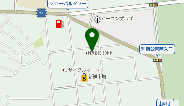Mac-House(マック ハウス) 別府山の手ライフガーデン店の地図画像