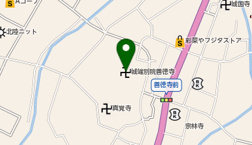 善徳寺 杜人舎の地図画像