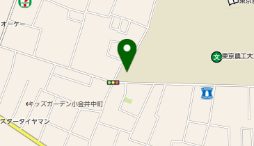 東京農工大学 小金井動物救急医療センターの地図画像