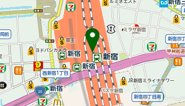 master-piece(マスター ピース) ルミネ新宿店の地図画像