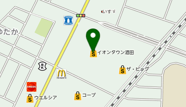 ソユーゲームフィールド 酒田店の地図画像
