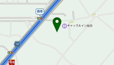 天然温泉 仙台コロナの湯の地図画像