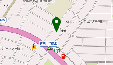 ドラッグストアコスモス 植田北店の地図画像