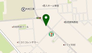 協和飯店の地図画像