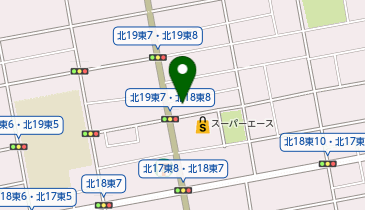 大槻食品館・キャロット北光店の地図画像
