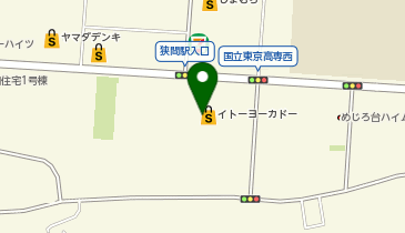 箱根そば イトーヨーカドー八王子店の地図画像