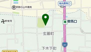 京都大学 室町寮の地図画像