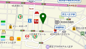 KINMAQ(キンマク)整体院 八王子院の地図画像