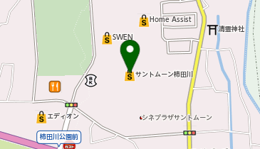 柿田川パークレーンズ サントムーン柿田川店の地図画像