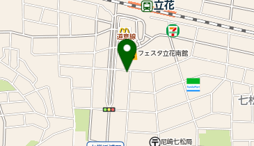 元祖豚丼屋TONTON(トントン) 立花店の地図画像