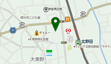 琳琳 北野田店の地図画像