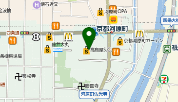 有喜屋 京都高島屋S.C.店の地図画像
