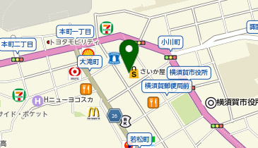 天ぷらと手延べそうめん あさやまの地図画像