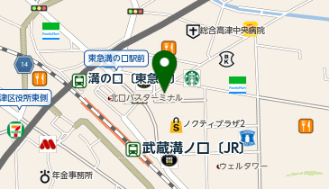 炭治郎 溝の口店の地図画像