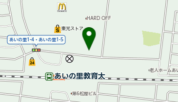 まちのお弁当やさん むらさきの地図画像