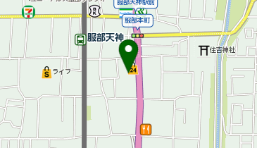 キリン堂 豊中服部南店 調剤の地図画像