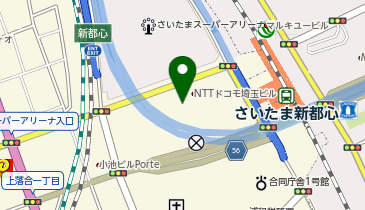 火の音水の音 さいたま新都心店の地図画像