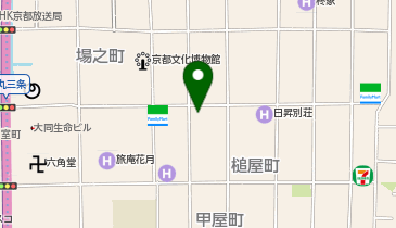風呂敷専門店むす美(R) 京都店の地図画像