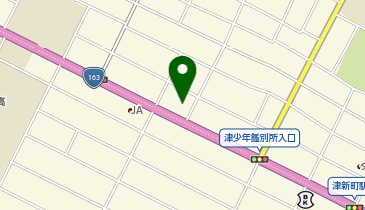 コインランドリーボーテ 津新町店の地図画像