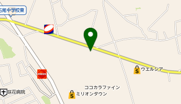 ミナノゴルフの地図画像