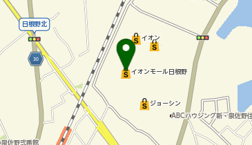 買取神社 イオンモール日根野店の地図画像