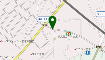 鰻の成瀬 志木店の地図画像