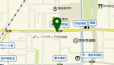 BAKERY K2(ベーカリー ケーツー) 茨木店の地図画像