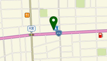 おウマとウサギの地図画像