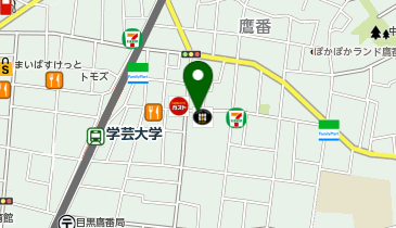 COSTA COFFEE(コスタ コーヒー) 学芸大学店の地図画像