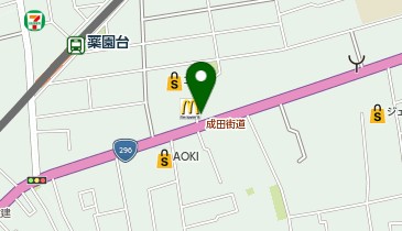 ガネーシャ 薬円台店の地図画像