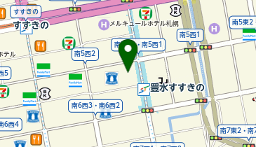 燦 sun(サン)の地図画像