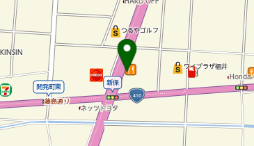 海鮮アトム 新保店の地図画像