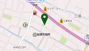 ロヂャース 加須店の地図画像