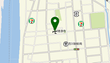 清浄寺の地図画像