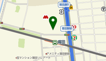 DCC動物病院 カインズ名古屋堀田の地図画像