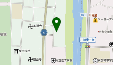 アリア京都鴨川御所東の地図画像