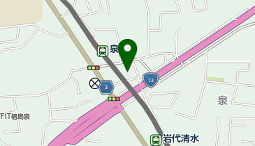 そろばん教室ブレイン 泉教室の地図画像